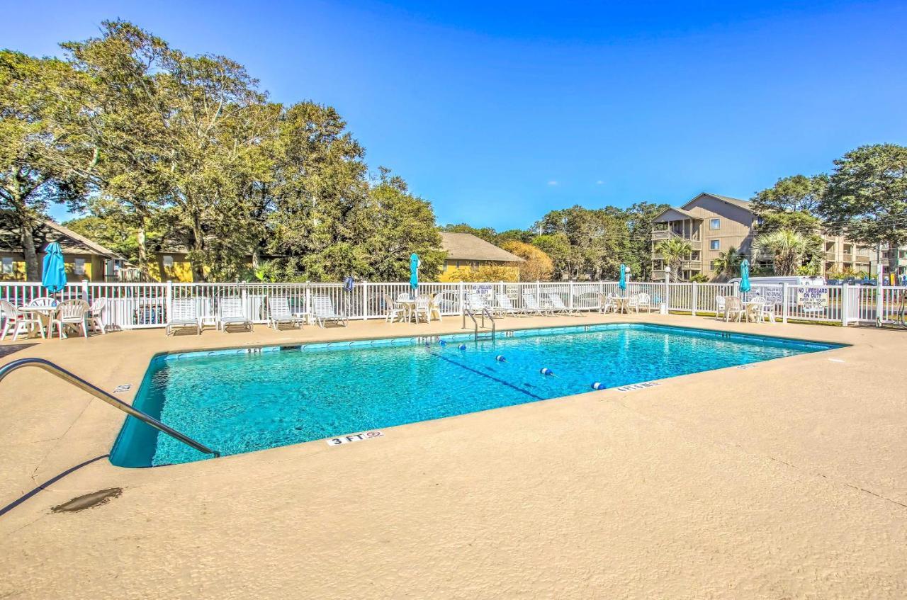 Myrtle Beach Condo With Balcony Walk To Beach! المظهر الخارجي الصورة