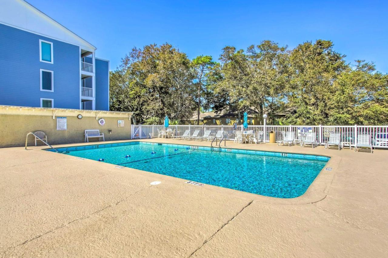 Myrtle Beach Condo With Balcony Walk To Beach! المظهر الخارجي الصورة