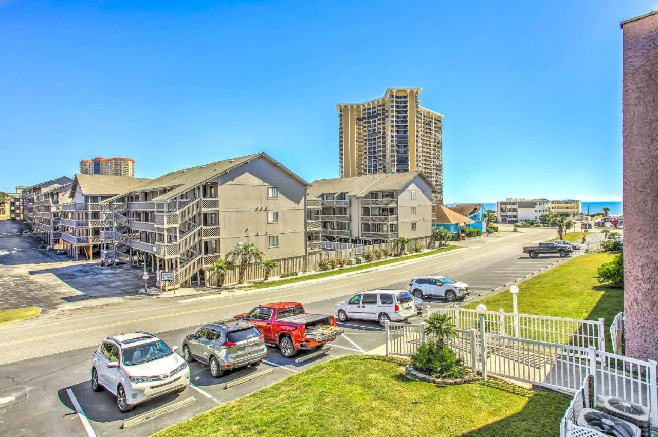 Myrtle Beach Condo With Balcony Walk To Beach! المظهر الخارجي الصورة